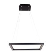 Draper Square Pendant - Dimmable - 30 W LED - Black