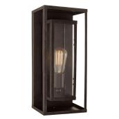 Montague 1-Pack 15.5-in H - Bronze Hardwired Medium base (E-26) Outdoor Wall Light