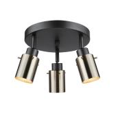 Luminaires sur rail, Globe Electric Stark, 8 po dimmable bronze foncé