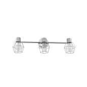 Globe Electric 3-Light Tracklight - 24.72-in - Dimmable - Brushed Nickel