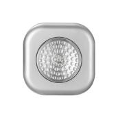 Globe Electric Silver Mini LED Push Nightlight