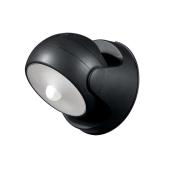 Globe Electric Black LED Floodlight Battery Operated with Motion Sensor