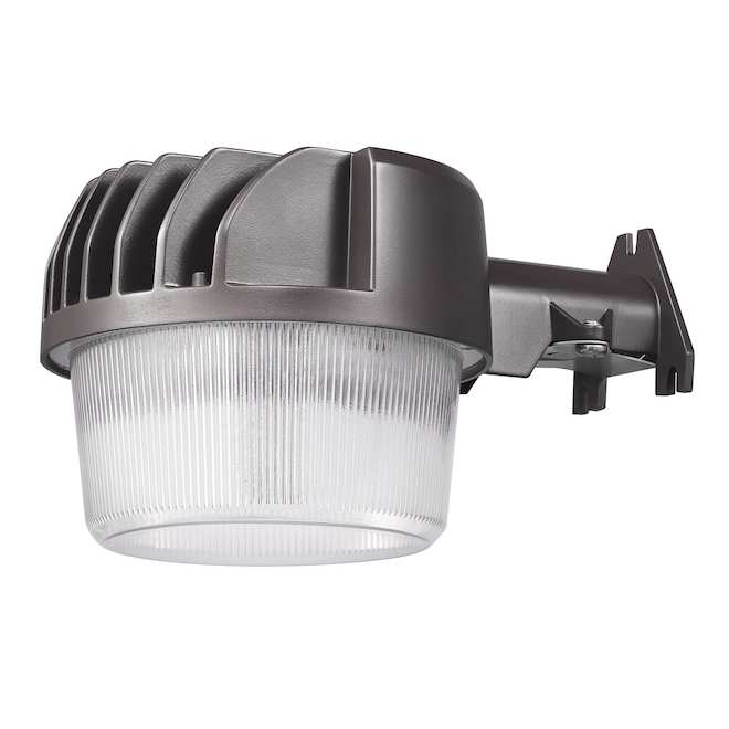 Globe Electric 45W Security LED Light with Dusk-to-Dawn Feature - Bronze