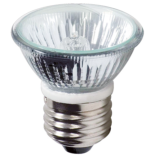 Globe Electric Clear Halogen Light Bulb - 50-W - 560-lm - MR16-E26 Base - 2 Per Pack
