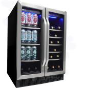 Silhouette Built-in French-Door Beverage Center - Stainless Steel - 5.1-cu ft