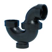 Ipex ABS Swivel P-Trap - 1 1/2-in Dia - Use on Drain Waste Vent System - Black