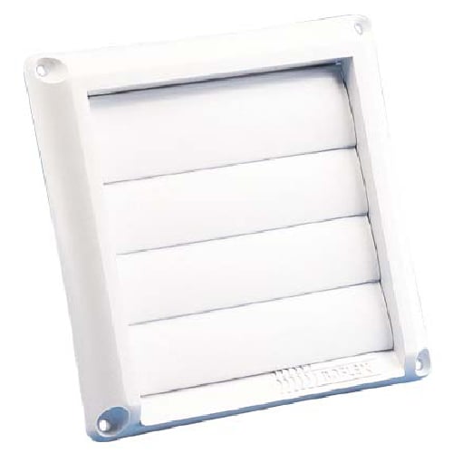 Mid America 4 Inch Louvered Exhaust Dryer Vents – Many Colors, Open Box, USA Seller
