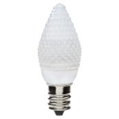 LED Bulb for Night Light - C7 - E12 - 1 W - White - Pack of 2