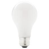 Paquet de 4 ampoules halogènes blanc doux A19 de 43 W