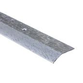 Equalizer Floor Edge - Aluminum - 1 1/2" x 6'- Silver