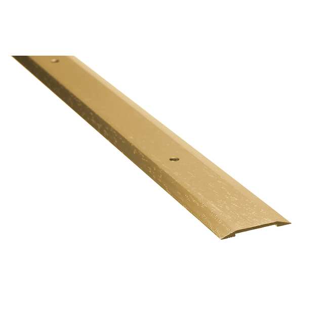 SHUR-TRIM Flooring Trim 3-ft in Aluminum - Gold