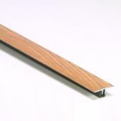 Bordure de joint en T pour plancher stratifié couleur chêne