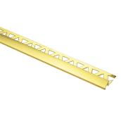 Bordure pour carreaux T. A Drummond, 10 mm, laiton brillant