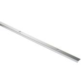 Bordure à plancher en aluminium, 1/8" X 6', poli