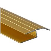 Satin Gold Aluminum Laminate Reducer