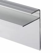 Satin Silver Laminate Nose Stair Edge