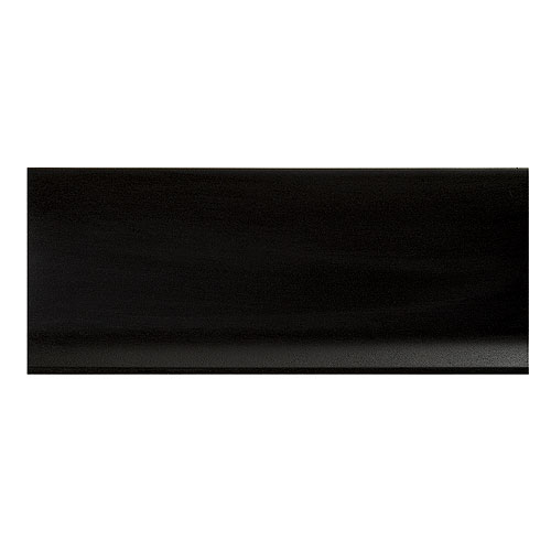 Shur-Trim Vinyl Self-Adhesive Baseboard - Peel and Stick - Black - 2-1/2-in W x 100-ft L