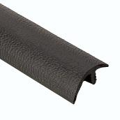 Capuchon égalisateur pour plancher, 7/8" x 120', noir