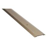 Bordure de joint pour plancher, 1 1/4" X 3', titane