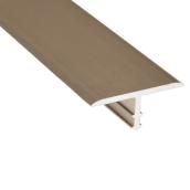 Moulure d'aluminium en T