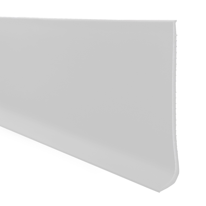 Plinthe de vinyle autoadhésive, 4" x 20', blanc