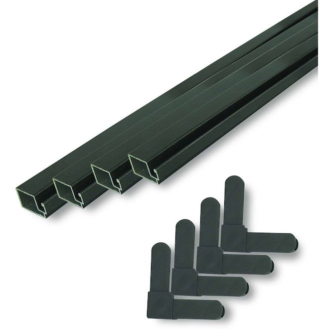 Climaloc Screen Aluminum Screen Frame Kit Brown - 36-in x 7/16 ...