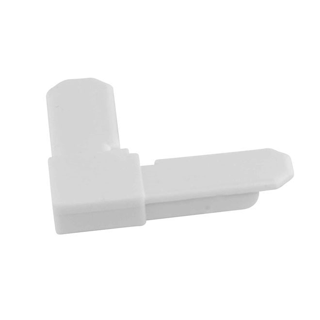 Climaloc Frame Corners 7/16-in White - 4-Pack