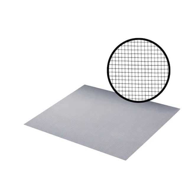 Climaloc Screen 30-in x 84-in Grey Standard Fibreglass Screen Kit