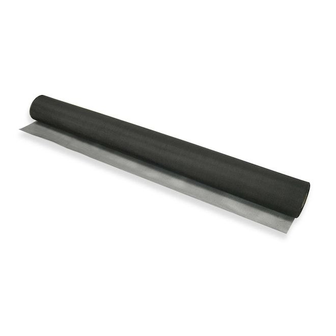 Moustiquaire noire en aluminium 48 po x 84 po Climaloc Screen
