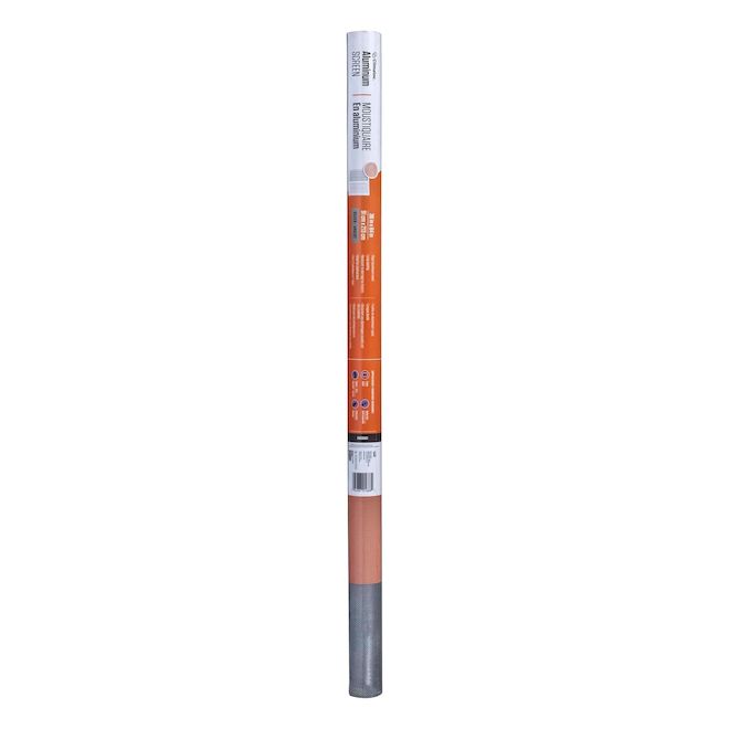 Climaloc Screen 36-in x 84-in Silver Aluminum Screen