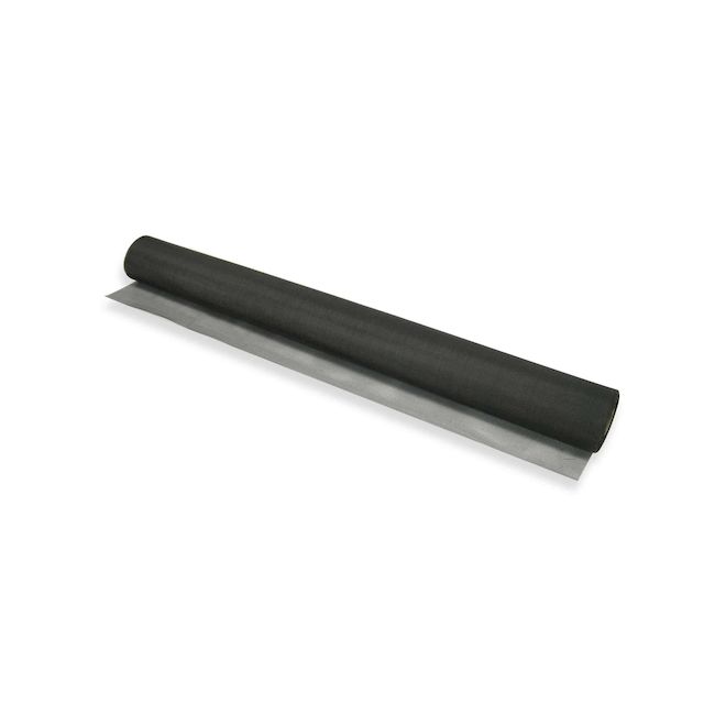 Climaloc 24-in x 84-in Black Aluminum Screen