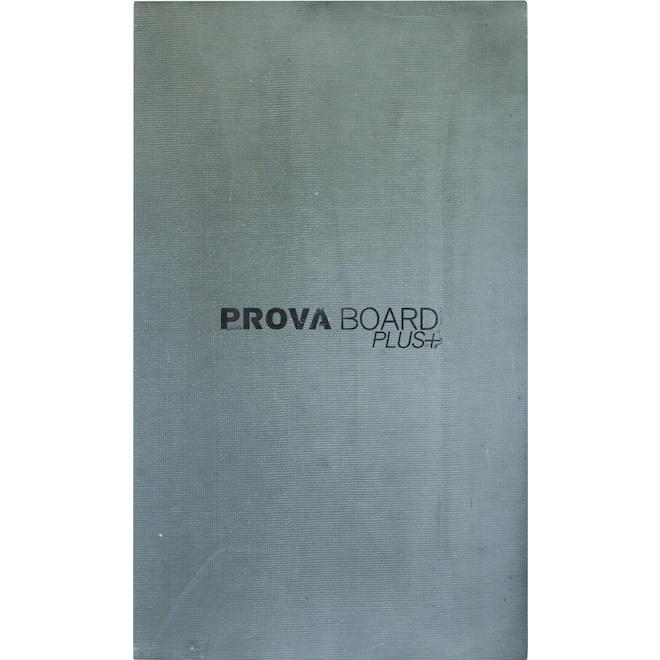 PROVA-BOARD PLUS+ Wall Panel 36-in x 60-in x 1/2-in Grey