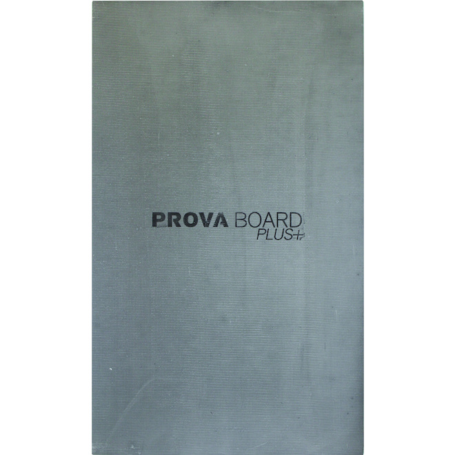 PROVA-BOARD PLUS+ Wall Panel 48-in x 96-in x 1/2-in Grey