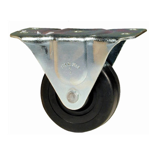 Caster - No-Lock Rigid Caster - 3"