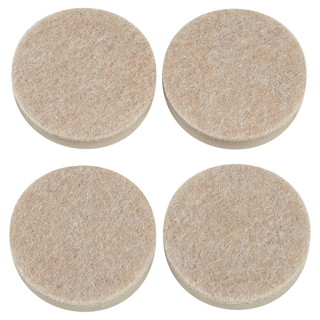 Self-Adhesive Self-Levelling Pads - Round - 1 1/2" - 8/Pk