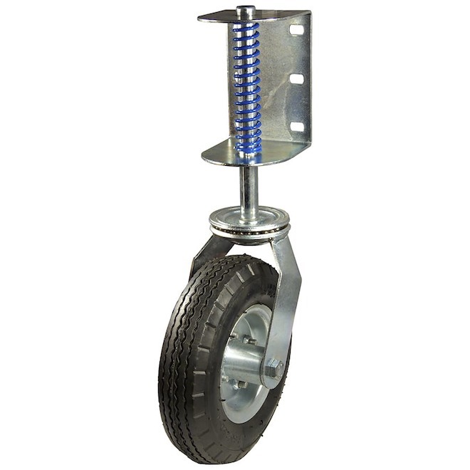 MAXWHEELS 8-in 220-lb Polyurethane Spring Gate Wheel