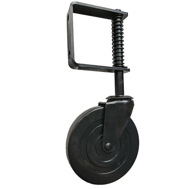 MAXWHEELS 5-in 264-lb Rubber Spring Gate Wheel