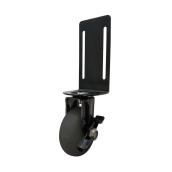 MAXWHEELS 3-in 88-lb Polyurethane L-Bracket Spring Gate Wheel