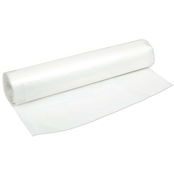 Polytarp Super Ten Vapour Barrier Film 10 mil in Polyethylen 20 x 100-ft - Clear