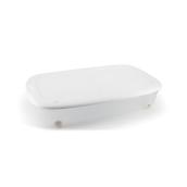 Tuff Store 1-Pack Under Bed 21.3-in x 35.8-in Clear/White Storage Basket Lid