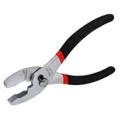 Fuller Steel Slip Joint Pliers - Cushion Grip Handle - Black and Red - 6-in L