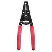 Fuller Wire Steel Stripping Pliers - Black/Red - 10-20 AWG - Non-Slip Grip Handle