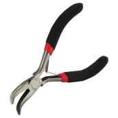 Miniature Pliers - Curved Nose - 5" - Black and Red