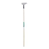 Practica 4-Tine Cultivator - 48-in - Wood and Steel