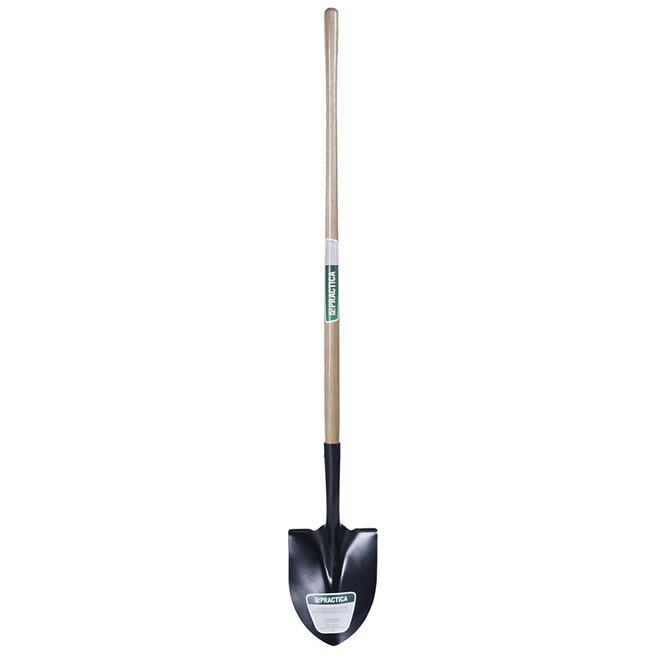 Practica Round Point Shovel with Hollow Back