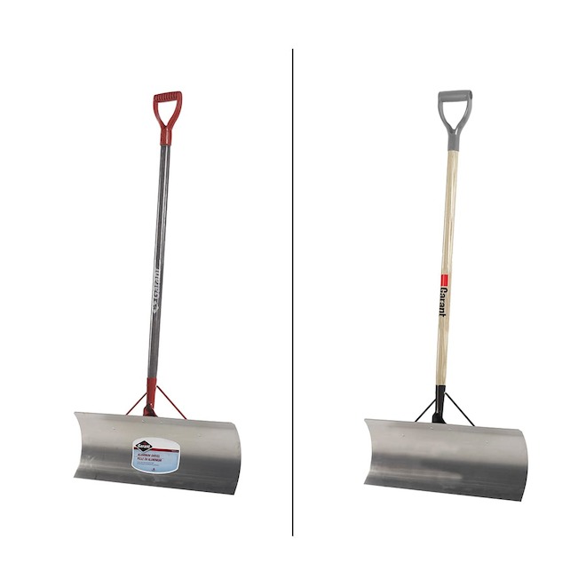 Garant Snow Pusher in Aluminum 24 x 10-in
