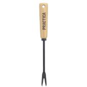 Désherbeur de jardin, bois/acier, 15 1/2