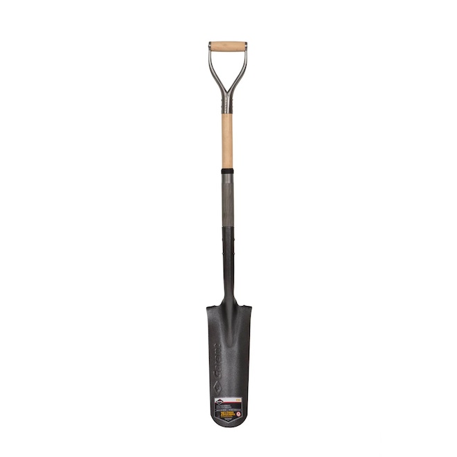 Garant Drain Spade Shovel - Steel - 45.5-in - Black