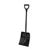 Project Source 11-in Poly Snow Shovel with 25-in Steel Handle
