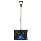 VALU+ Lightweight Snow Shovel 18-in in Black Poly